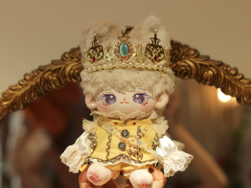 Handmade 20cm cotton doll clothes, original design, suitable for 18-year-old male dolls, European royal palace style