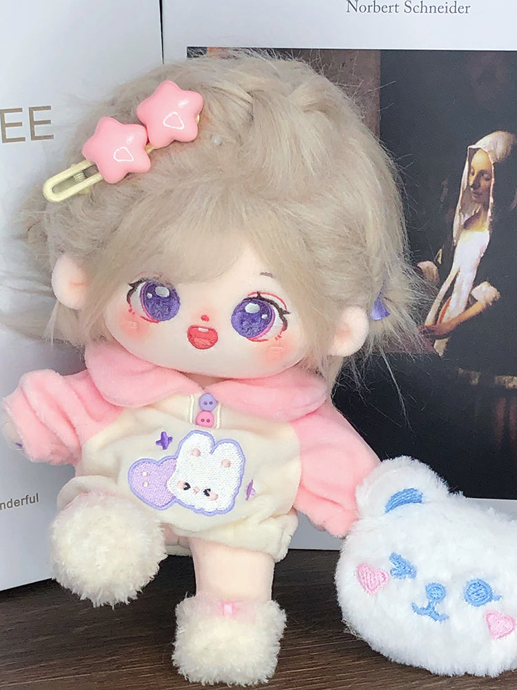 [Die Ying] Cotton Doll Girl 20cm Genuine Doll Naked Baby Skeleton in the post is a gift for girls