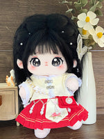 [New Product - You Tian] Paste Paste Cotton Doll Clothes Set for Female Dolls 20cm Genuine Doll Doll Doll Stock.