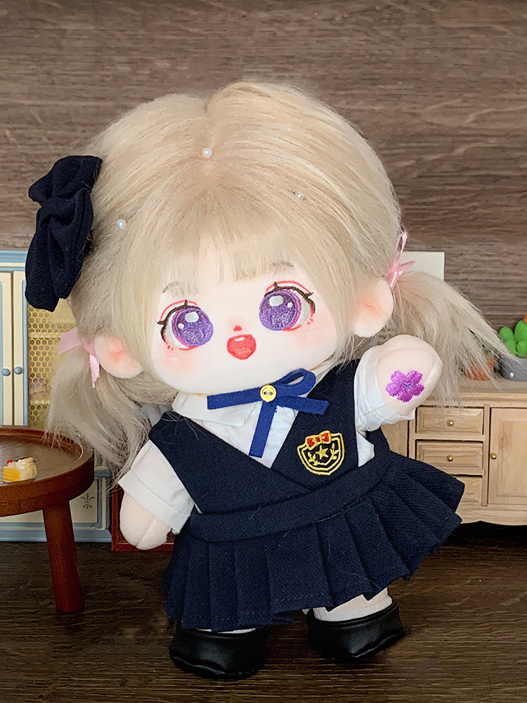 [Die Ying] Cotton Doll Girl 20cm Genuine Doll Naked Baby Skeleton in the post is a gift for girls