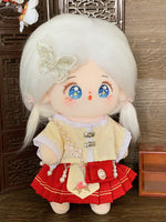 [Flowers in Full Bloom, Full Moon] Tietie Li Cotton Doll Clothes 20cm Girls' Clothes Autumn and Winter Ancient Chinese Style Horse Face Skirt.