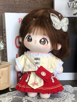 [New Product - Moon Rock] Paste Paste Cotton Doll Clothes Set for Female Dolls 20cm Official Genuine Doll Doll Set.