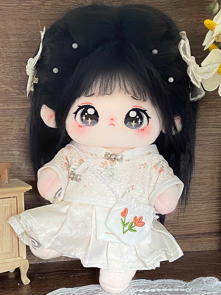 [New Product - You Tian] Paste Paste Cotton Doll Clothes Set for Female Dolls 20cm Genuine Doll Doll Doll Stock.