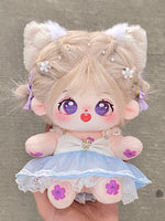 [Die Ying] Cotton Doll Girl 20cm Genuine Doll Naked Baby Skeleton in the post is a gift for girls