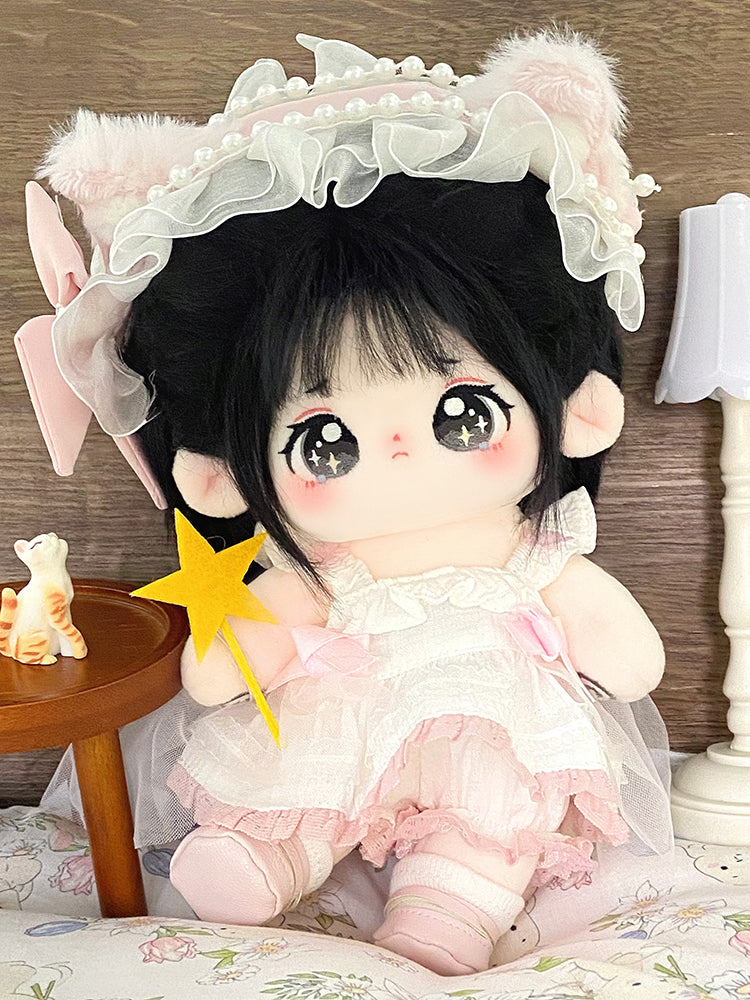 [New Product - You Tian] Paste Paste Cotton Doll Clothes Set for Female Dolls 20cm Genuine Doll Doll Doll Stock.