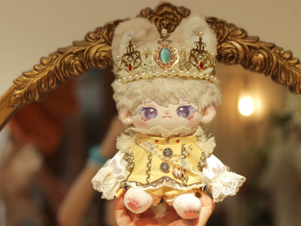 Handmade 20cm cotton doll clothes, original design, suitable for 18-year-old male dolls, European royal palace style