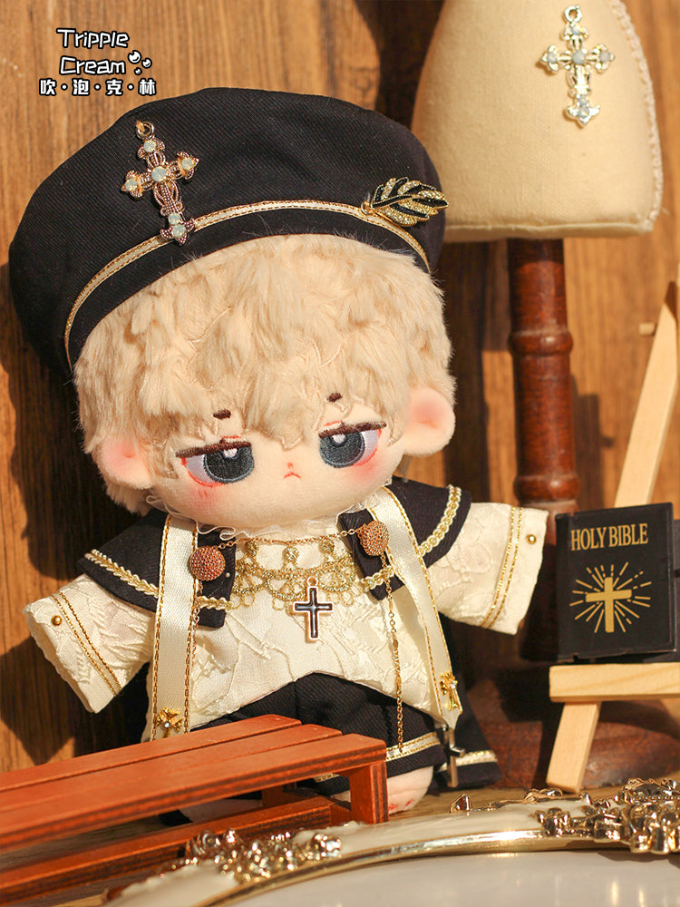 15cm Cross Singing Choir Series doll clothes, Blowing Bubbles Clan cotton doll clothes, 15cm European-style palace gorgeous attire