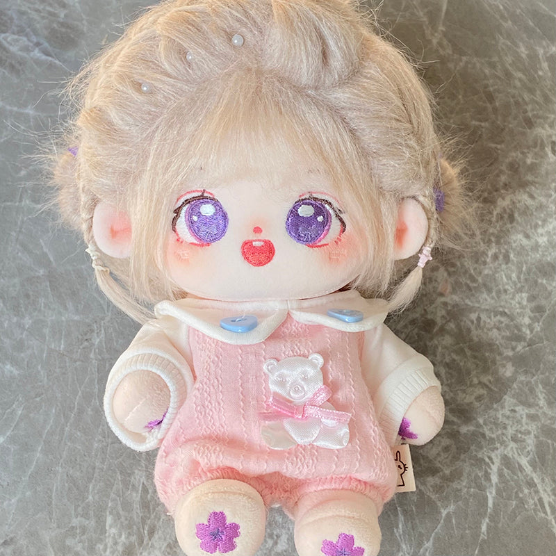 [Die Ying] Cotton Doll Girl 20cm Genuine Doll Naked Baby Skeleton in the post is a gift for girls