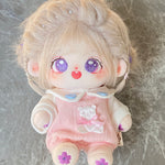 [Die Ying] Cotton Doll Girl 20cm Genuine Doll Naked Baby Skeleton in the post is a gift for girls