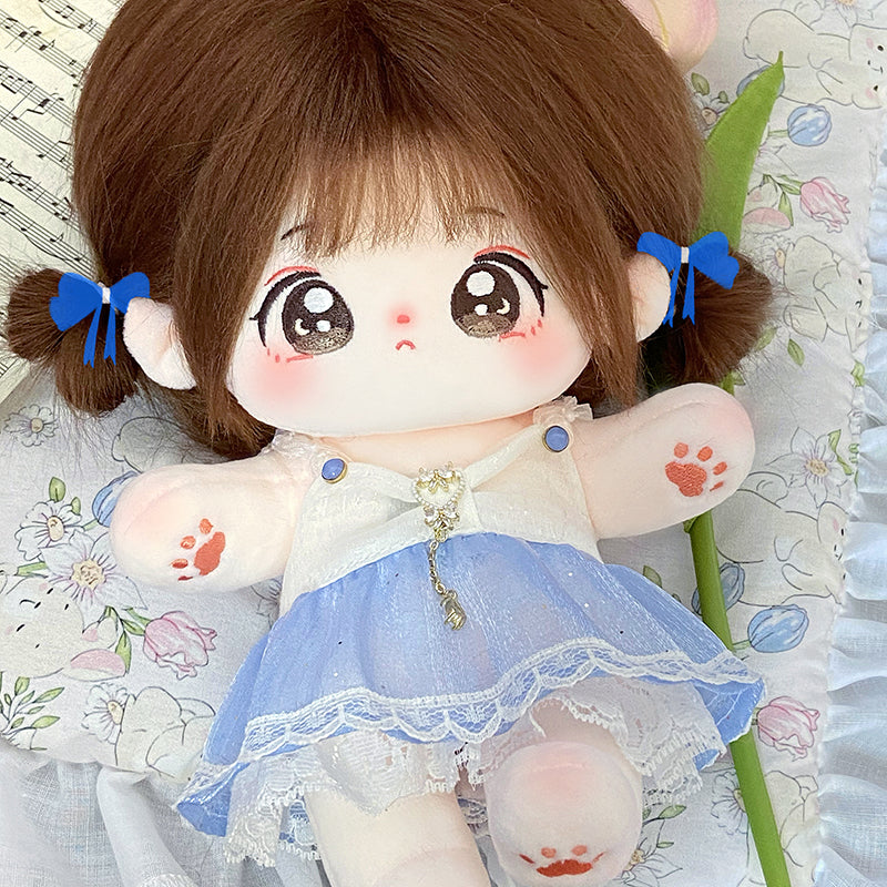 [New Product - Moon Rock] Paste Paste Cotton Doll Clothes Set for Female Dolls 20cm Official Genuine Doll Doll Set.