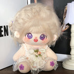 [Die Ying] Cotton Doll Girl 20cm Genuine Doll Naked Baby Skeleton in the post is a gift for girls
