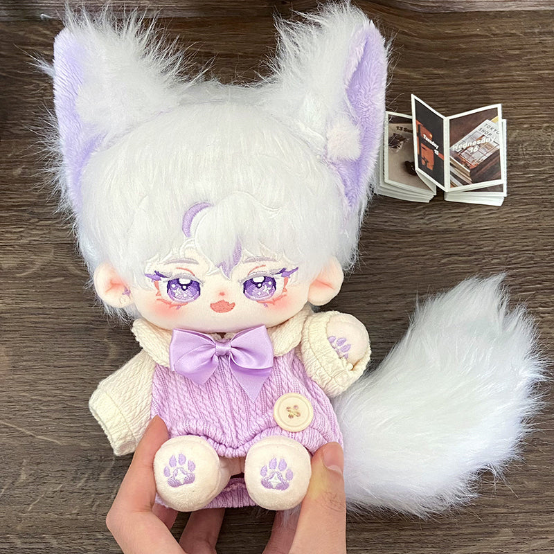 New - Scenery Dust - Stick-in Cotton Doll Boy Doll 20cm Official Genuine Clothing Set Doll