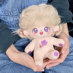 [Die Ying] Cotton Doll Girl 20cm Genuine Doll Naked Baby Skeleton in the post is a gift for girls