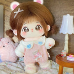 [New Product - Moon Rock] Paste Paste Cotton Doll Clothes Set for Female Dolls 20cm Official Genuine Doll Doll Set.