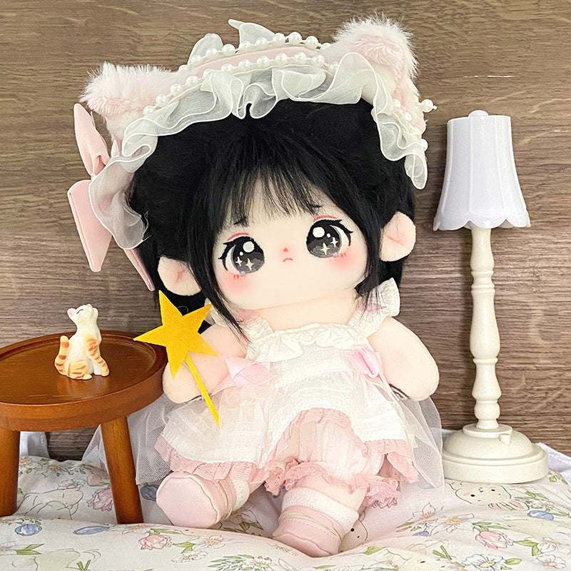 [New Product - You Tian] Paste Paste Cotton Doll Clothes Set for Female Dolls 20cm Genuine Doll Doll Doll Stock.