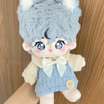 Blueberry Milk Cap - Doll Clothing: Stick-in 20cm Cotton Doll Clothing Unisex Sweater Autumn/Winter Genuine Stock