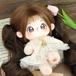 [New Product - Moon Rock] Paste Paste Cotton Doll Clothes Set for Female Dolls 20cm Official Genuine Doll Doll Set.