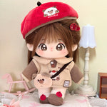 [New Product - Moon Rock] Paste Paste Cotton Doll Clothes Set for Female Dolls 20cm Official Genuine Doll Doll Set.