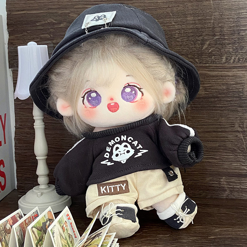 [Die Ying] Cotton Doll Girl 20cm Genuine Doll Naked Baby Skeleton in the post is a gift for girls