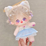 [Die Ying] Cotton Doll Girl 20cm Genuine Doll Naked Baby Skeleton in the post is a gift for girls
