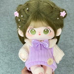 Blueberry Milk Cap - Doll Clothing: Stick-in 20cm Cotton Doll Clothing Unisex Sweater Autumn/Winter Genuine Stock