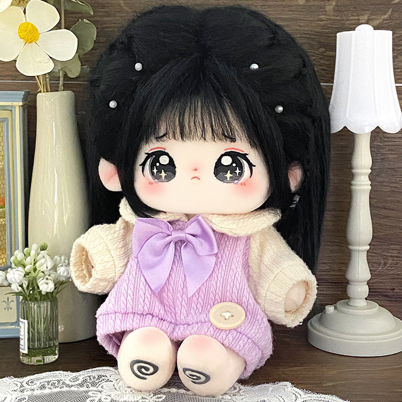 [New Product - You Tian] Paste Paste Cotton Doll Clothes Set for Female Dolls 20cm Genuine Doll Doll Doll Stock.