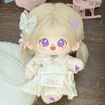 [Die Ying] Cotton Doll Girl 20cm Genuine Doll Naked Baby Skeleton in the post is a gift for girls