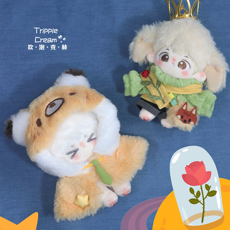 Cotton doll clothes 10cm original blowing bubble Klin unique female male doll fairy tale little prince little fox