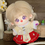 [Die Ying] Cotton Doll Girl 20cm Genuine Doll Naked Baby Skeleton in the post is a gift for girls