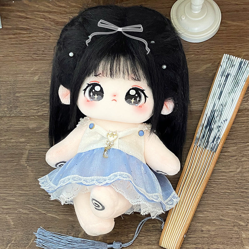 [New Product - You Tian] Paste Paste Cotton Doll Clothes Set for Female Dolls 20cm Genuine Doll Doll Doll Stock.