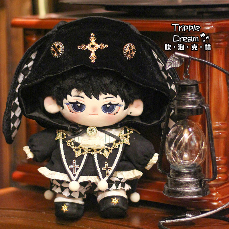 Bunny Edward Cotton Doll Clothes Blowing Bubble Klin 20cm Attribute-Free Gorgeous Gold-Edged Rabbit Fairy Tale Cute