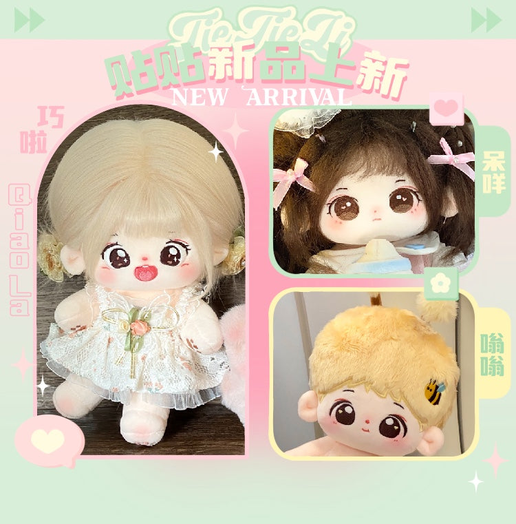 Blueberry Milk Cap - Doll Clothing: Stick-in 20cm Cotton Doll Clothing Unisex Sweater Autumn/Winter Genuine Stock