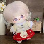 [Flowers in Full Bloom, Full Moon] Tietie Li Cotton Doll Clothes 20cm Girls' Clothes Autumn and Winter Ancient Chinese Style Horse Face Skirt.