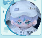 [Jing Che] Paste Paste Cotton Doll for Male Dolls 20cm Genuine Skeleton Plush Doll Naked Doll Handsome.