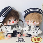 Coronation Ceremony Cotton Doll Clothes Blowing Bubble Klin 20cm Attribute-Free Court King Cape Noble Gorgeous Crown.
