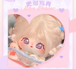 [Taro Tart] Paste Paste Cotton Doll for Female Dolls 20cm Genuine Skeleton Plush Doll Naked Doll Gift for Girls.