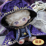 Coronation Ceremony Cotton Doll Clothes Blowing Bubble Klin 20cm Attribute-Free Court King Cape Noble Gorgeous Crown.
