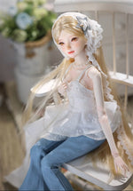 BJD Wenwen & Nuannuan - U1264 Authentic BJD Doll  | Dress-Up Dolls with French Vintage Style | Handmade Resin Humanoid Dolls| 1/4 Scale