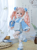 BJD Yenny & Penny - U1265 Original & Authentic BJD Girl Doll – Cute Resin SD-Style Doll with Multiple Poseable Joints- 1/6 Scale