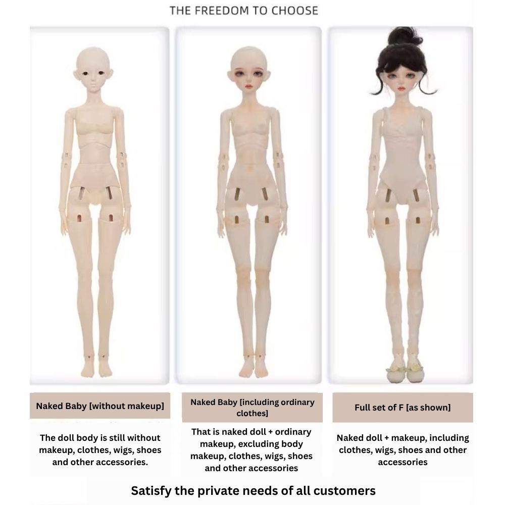 Shugafairy Official BJD Doll – U1258 Celia | 1/4 Scale Female Ballet GEM with Face-up | In Stock