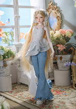 BJD Wenwen & Nuannuan - U1264 Authentic BJD Doll  | Dress-Up Dolls with French Vintage Style | Handmade Resin Humanoid Dolls| 1/4 Scale