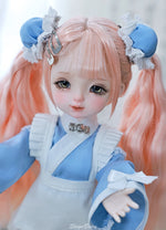 BJD Yenny & Penny - U1265 Original & Authentic BJD Girl Doll – Cute Resin SD-Style Doll with Multiple Poseable Joints- 1/6 Scale