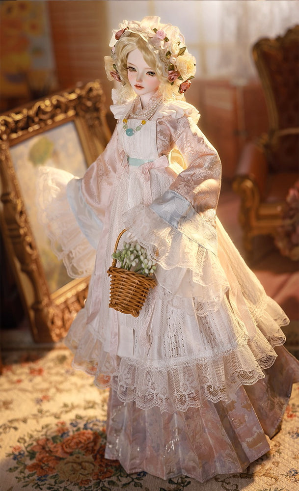 BJD Dendro Fendo - U1262 Authentic BJD Doll Body  | Han-Yang Fusion Style Girl | SD Poseable Jointed Fashion Art Doll - 1/4 Scale