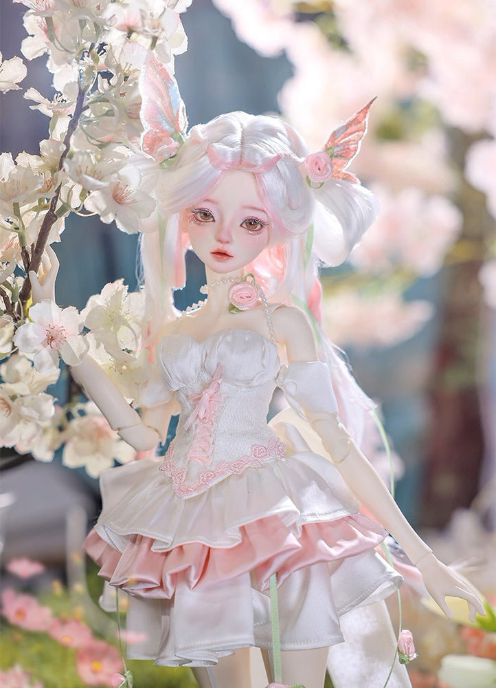 BJD Princess Fufu – U1259 Doll | Handmade SD-Style Art Toy with Poseable Joints | Trendy Collectible Gift- 1/4 Scale