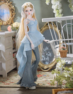 BJD Wenwen & Nuannuan - U1264 Authentic BJD Doll  | Dress-Up Dolls with French Vintage Style | Handmade Resin Humanoid Dolls| 1/4 Scale