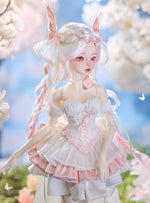 BJD Princess Fufu – U1259 Doll | Handmade SD-Style Art Toy with Poseable Joints | Trendy Collectible Gift- 1/4 Scale