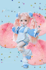 BJD Yenny & Penny - U1265 Original & Authentic BJD Girl Doll – Cute Resin SD-Style Doll with Multiple Poseable Joints- 1/6 Scale