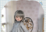 BJD Autumn/Winter Vibe with Lamb Headscarf - U1263 Original BJD Girl Doll | SD-Style Cute Poseable Doll- 1/6 Scale