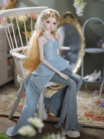 BJD Wenwen & Nuannuan - U1264 Authentic BJD Doll  | Dress-Up Dolls with French Vintage Style | Handmade Resin Humanoid Dolls| 1/4 Scale