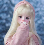 BJD Lily of the Valley - 1/4 Original Female Doll with Nude Body, SD Jointed Figurine